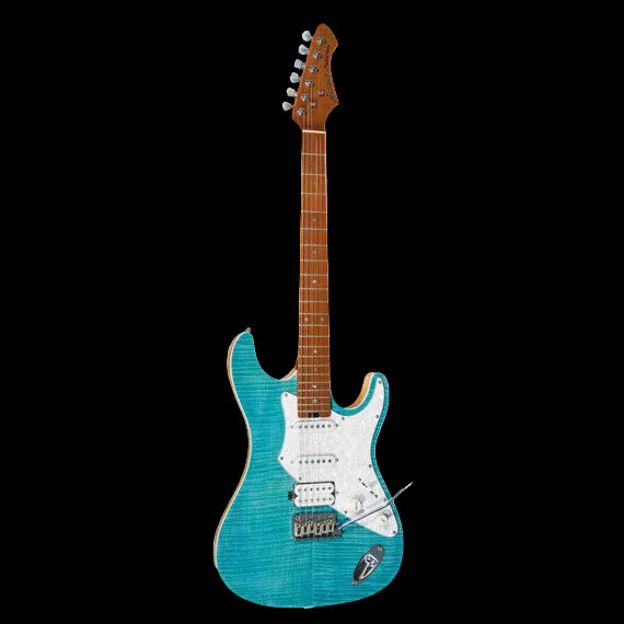 Guitarra Electrica Aria Pro II Azul Turquesa 714-MK2 TQBL – BACKSTAGE